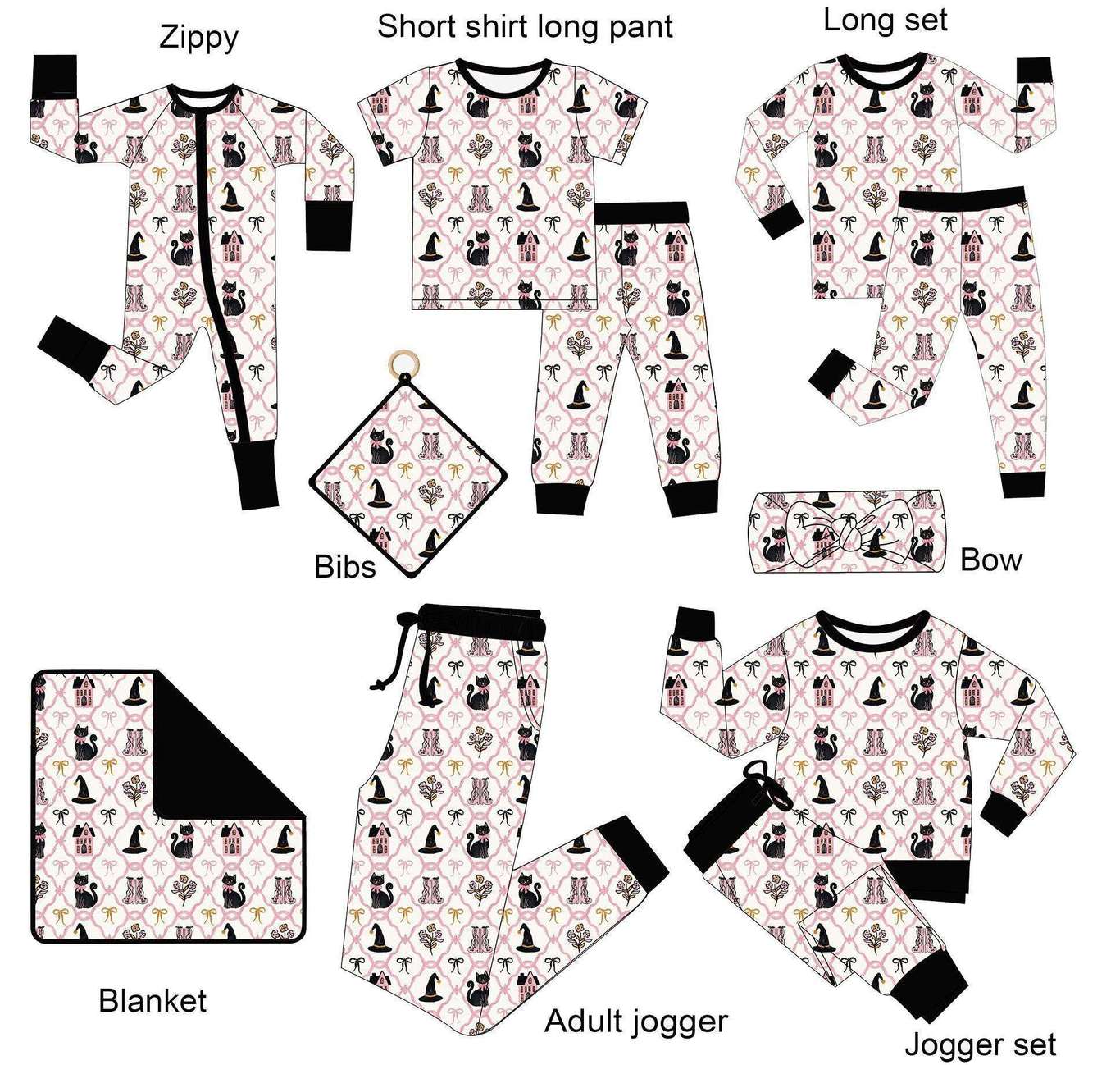 bluey characters bamboo pajamas kids sourcing