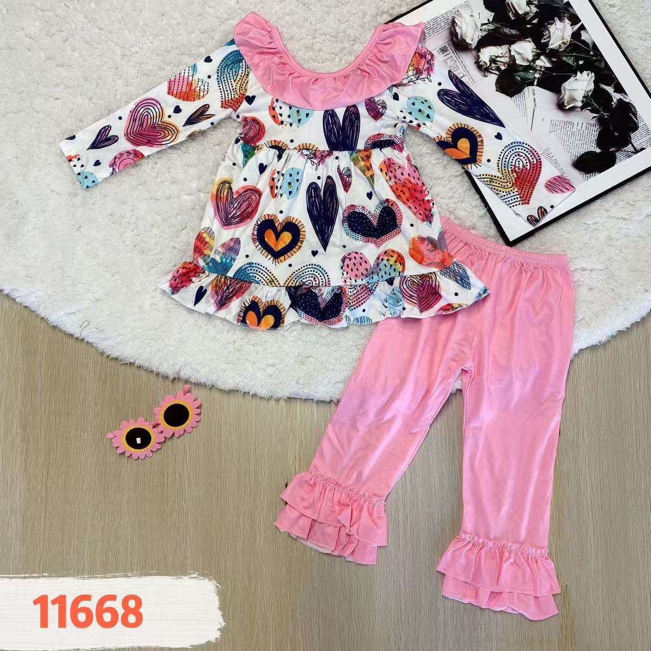 custom 95% bamboo 5% spandex kids clothes outfit sets baby kids 2 pcs set long sleeve pjs sleepwear children pajamas sleepsuit sourcing