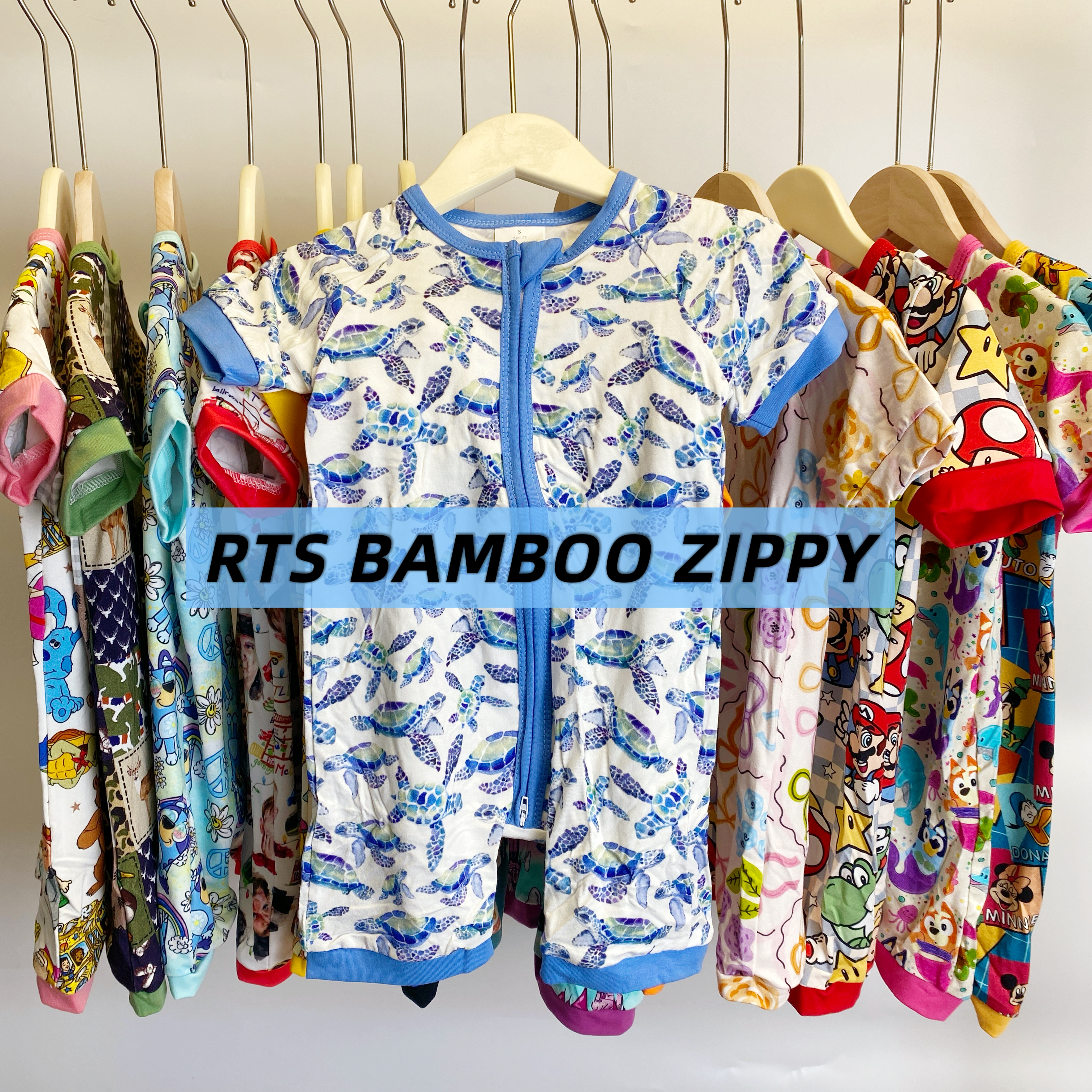 RTS Baby Clothing bamboo pajams